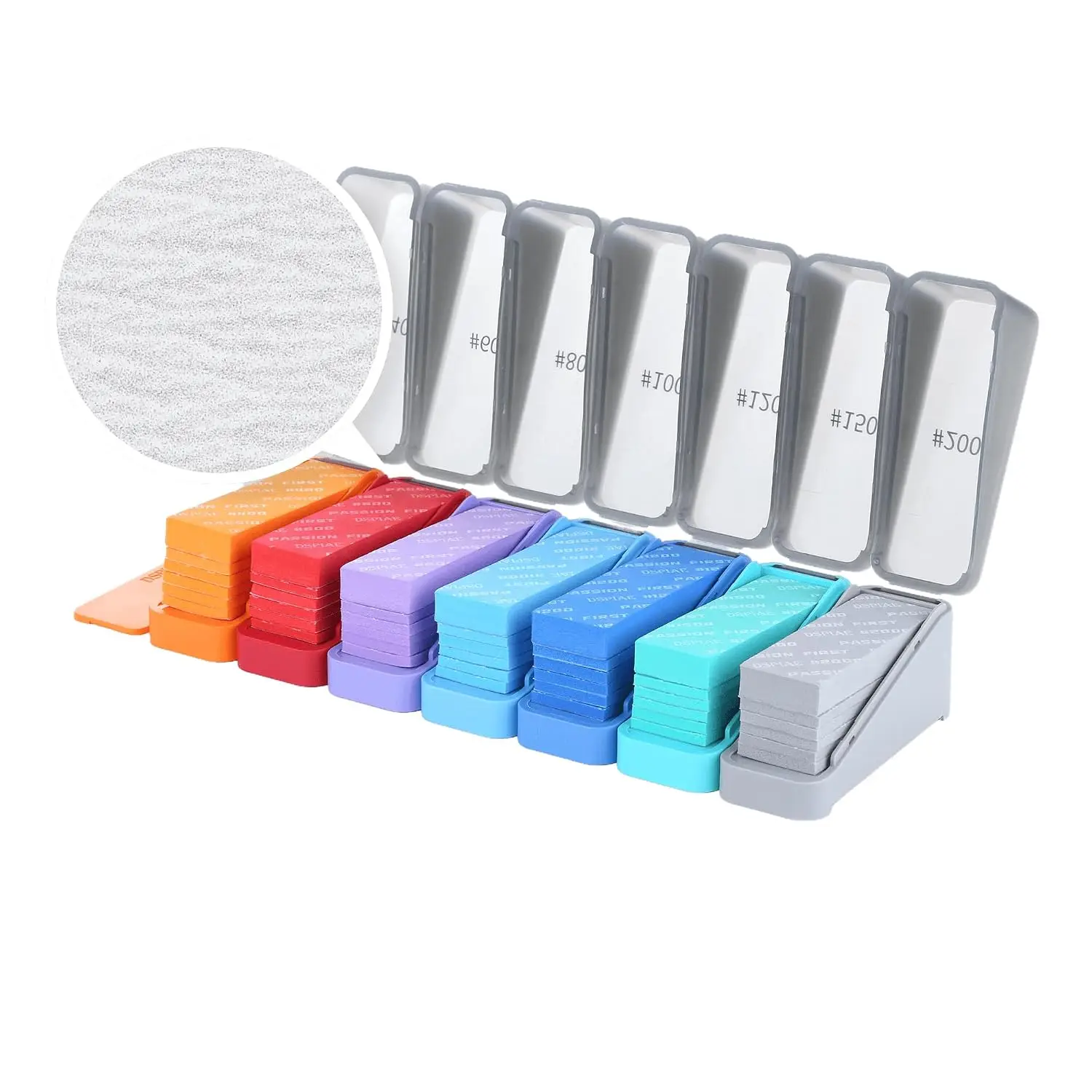 Hanboost 42Pcs Soft Sponge Sanding Paper Set, 400–2000 Grit Sandpaper Kit, 7-in-1 Flexible Polishing Pads for Model Builder
Hanboost 42Pcs Soft Sponge Sanding Paper Set, 400–2000 Grit Sandpaper Kit, 7-in-1 Flexible Polishing Pads for Model Builder