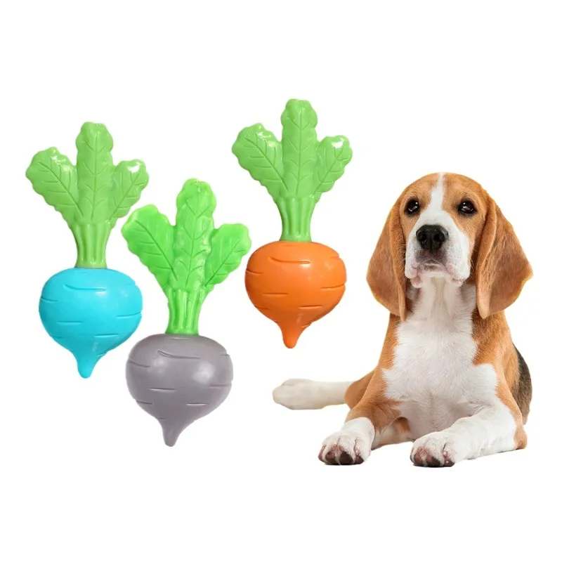 Squeaky Radish Dog Chew Toy Durable TPR Puppy Teething Toy for Small Medium Dogs Pet Products Dog Sound Toys
Squeaky Radish Dog Chew Toy Durable TPR Puppy Teething Toy for Small Medium Dogs Pet Products Dog Sound Toys