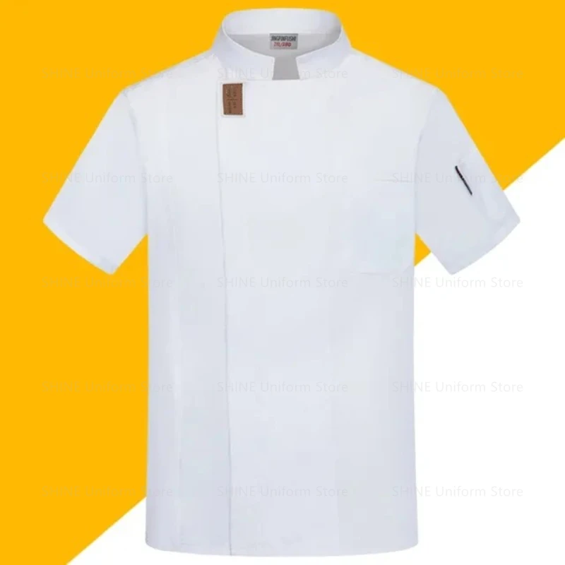 Kitchen Men Chef suit short sleeve Chef Jacket black uniform Restaurant work coat apron Chef work clothes Summer Breathable
Kitchen Men Chef suit short sleeve Chef Jacket black uniform Restaurant work coat apron Chef work clothes Summer Breathable