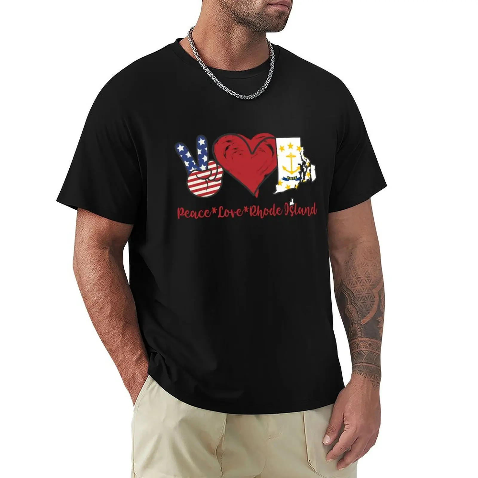 Peace Love Rhode Island T-Shirt tshirts personalised Anime t-shirt customs T-shirts for men cotton
Peace Love Rhode Island T-Shirt tshirts personalised Anime t-shirt customs T-shirts for men cotton