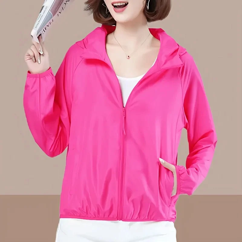 2025 New Women‘s Jacket Outerwear Spring Autumn Hooded Casual Windbreaker Coat Summer Sunscreen Clothing Family Size
2025 New Women‘s Jacket Outerwear Spring Autumn Hooded Casual Windbreaker Coat Summer Sunscreen Clothing Family Size