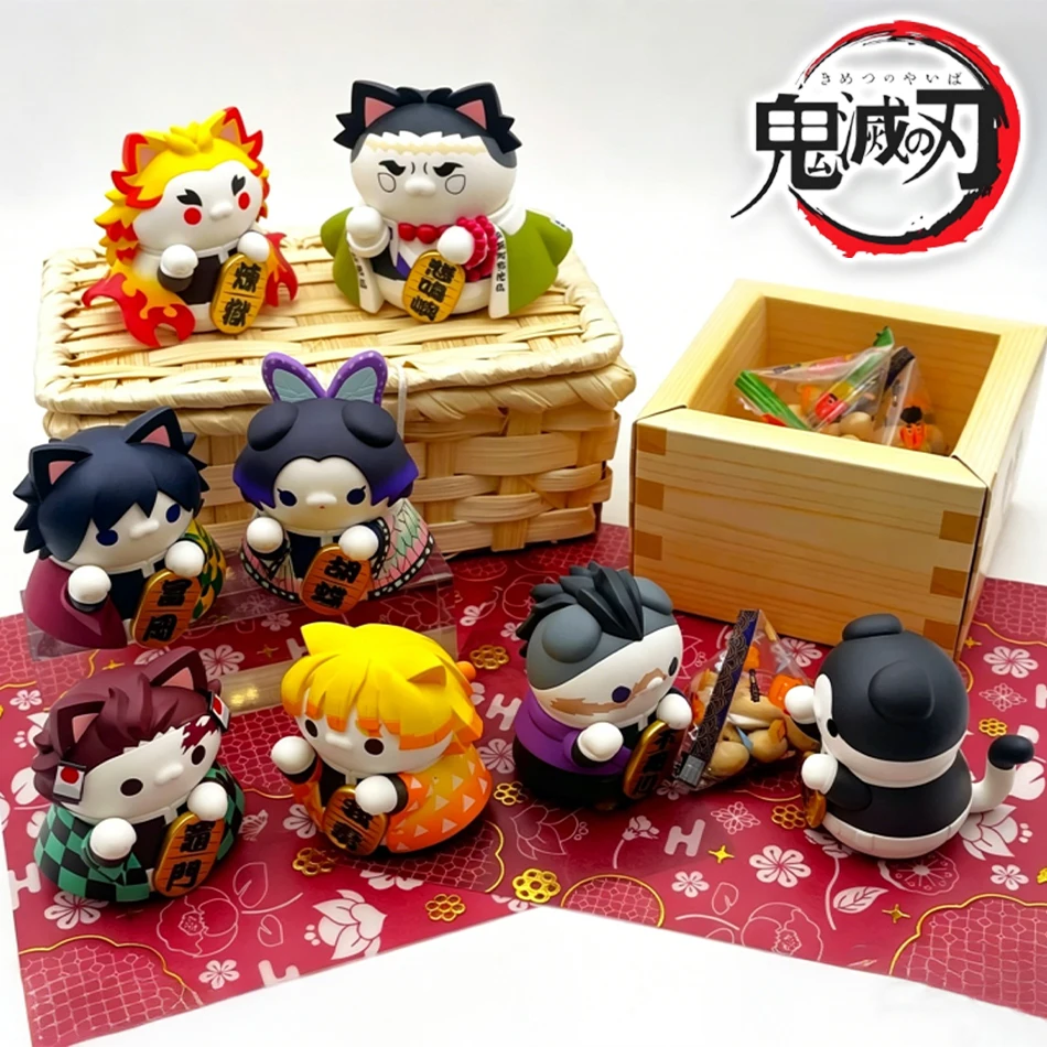 Demon Slayer Lucky Cat Anime Figure Blind Box Tanjiro Zenitsu Giyu Cute Collectible Model Toy Desktop Car Ornament Birthday Gift
Demon Slayer Lucky Cat Anime Figure Blind Box Tanjiro Zenitsu Giyu Cute Collectible Model Toy Desktop Car Ornament Birthday Gift