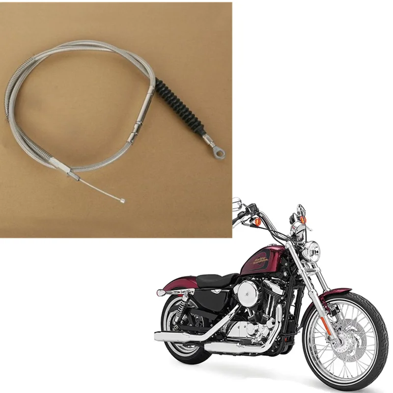 Для Harley Sportster 1200 Custom 2011-2015 2014 2013 аксессуары для мотоциклов 63 дюйма нержавеющий плетеный кабель сцепления
Для Harley Sportster 1200 Custom 2011-2015 2014 2013 аксессуары для мотоциклов 63 дюйма нержавеющий плетеный кабель сцепления