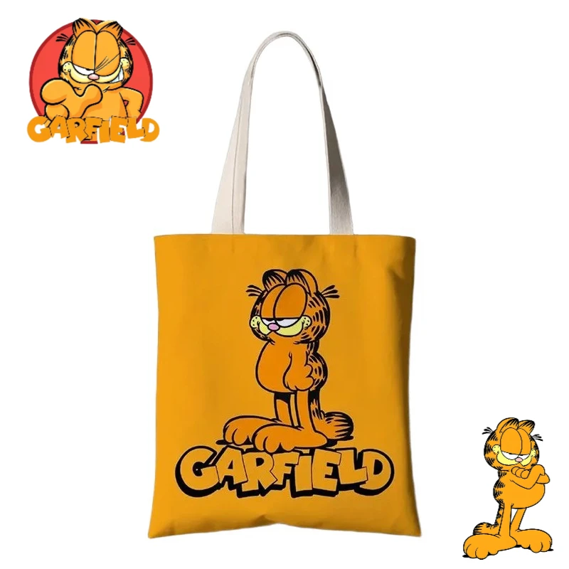 Garfield cartoon cute canvas bag kawaii for men and women home use portable travel storage shoulder bag,shopping bag wholesale
Garfield cartoon cute canvas bag kawaii for men and women home use portable travel storage shoulder bag,shopping bag wholesale