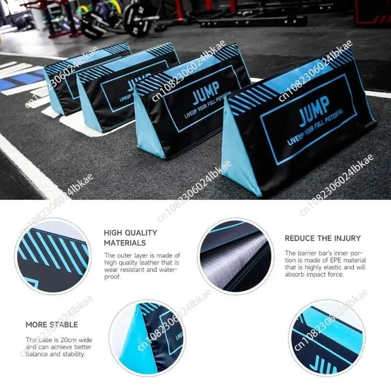 Durable Outdoor high-quality speed agility training foam track and field hurdles equipment 4 pieces/set
Durable Outdoor high-quality speed agility training foam track and field hurdles equipment 4 pieces/set