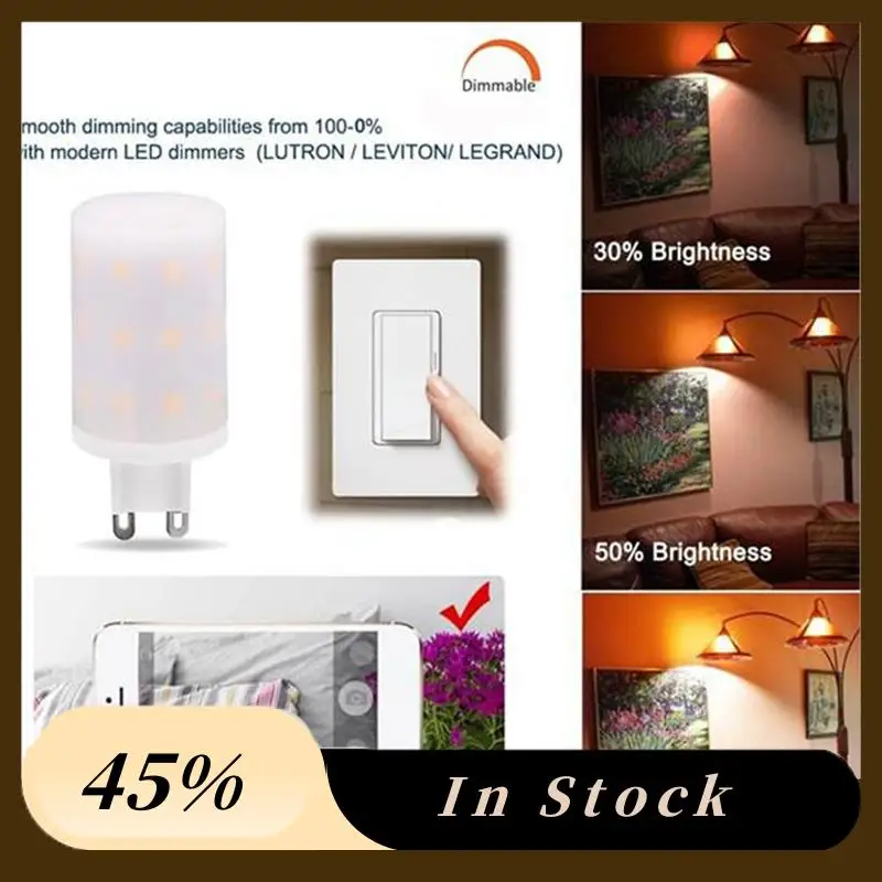 A60Z Top Tuya Wifi G9 Dimmable Smart Light, 6W LED Lamp Bulb, Halogen Voice Control, 3PCS For Smart Home EU Plug
A60Z Top Tuya Wifi G9 Dimmable Smart Light, 6W LED Lamp Bulb, Halogen Voice Control, 3PCS For Smart Home EU Plug