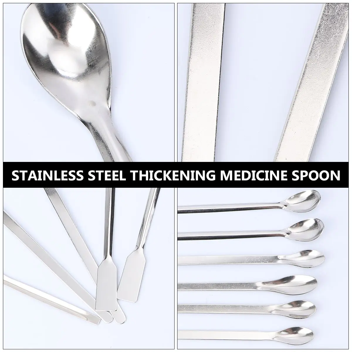 12 PCS Thickened Stainless Steel Measuring Spoons Heavy Duty Lab Tools Rust Resistant KitchenSpoons Medicine Spoon Pack
12 PCS Thickened Stainless Steel Measuring Spoons Heavy Duty Lab Tools Rust Resistant KitchenSpoons Medicine Spoon Pack