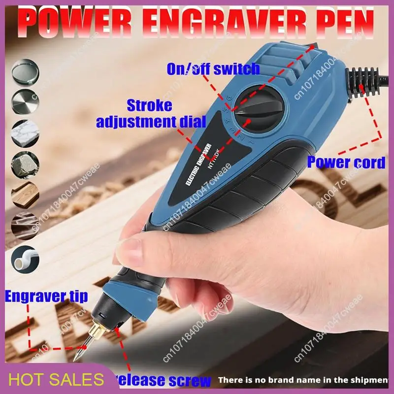 Engraver Pen, 25W 6 Speed Engraving Pen For Metal, Wood, Glass And Plastic, Handheld Engraving Etching-Tool US Plug-A98U
Engraver Pen, 25W 6 Speed Engraving Pen For Metal, Wood, Glass And Plastic, Handheld Engraving Etching-Tool US Plug-A98U