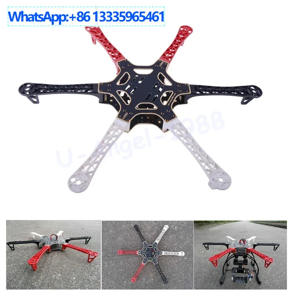 F550 six-axis frame six-rotor multi-axis RC FPV drone model aircraft DIY accessories with tripod can be hung gimbal
F550 six-axis frame six-rotor multi-axis RC FPV drone model aircraft DIY accessories with tripod can be hung gimbal