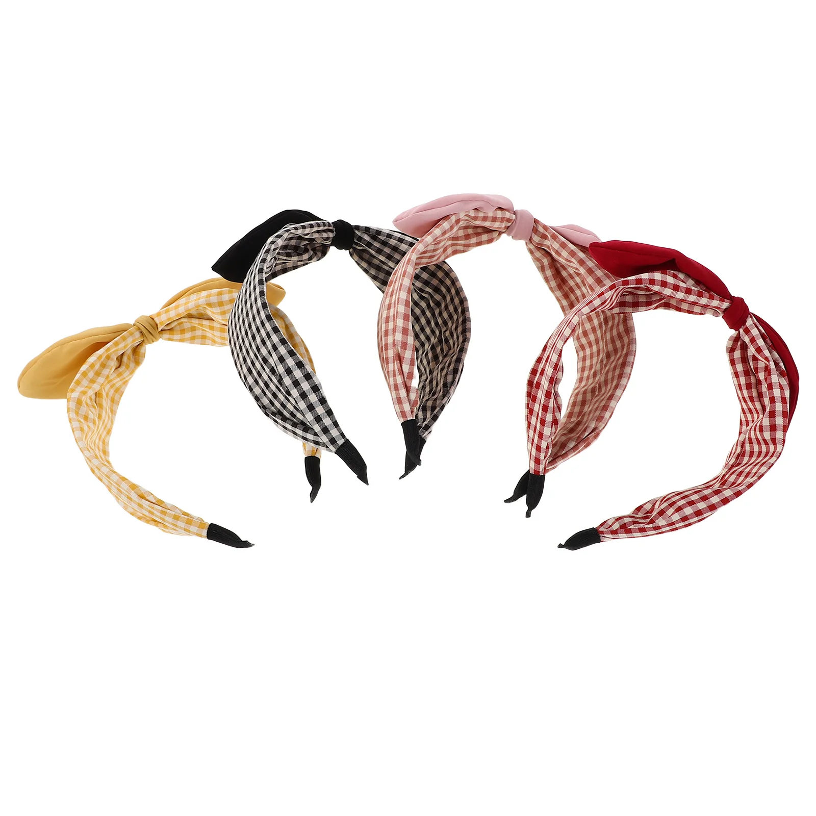 4Pcs Wide Hair Bands for Women Bow Headband Vintage Plaid Pattern Comfortable Stylish Hairbands for Parties Weddings
4Pcs Wide Hair Bands for Women Bow Headband Vintage Plaid Pattern Comfortable Stylish Hairbands for Parties Weddings