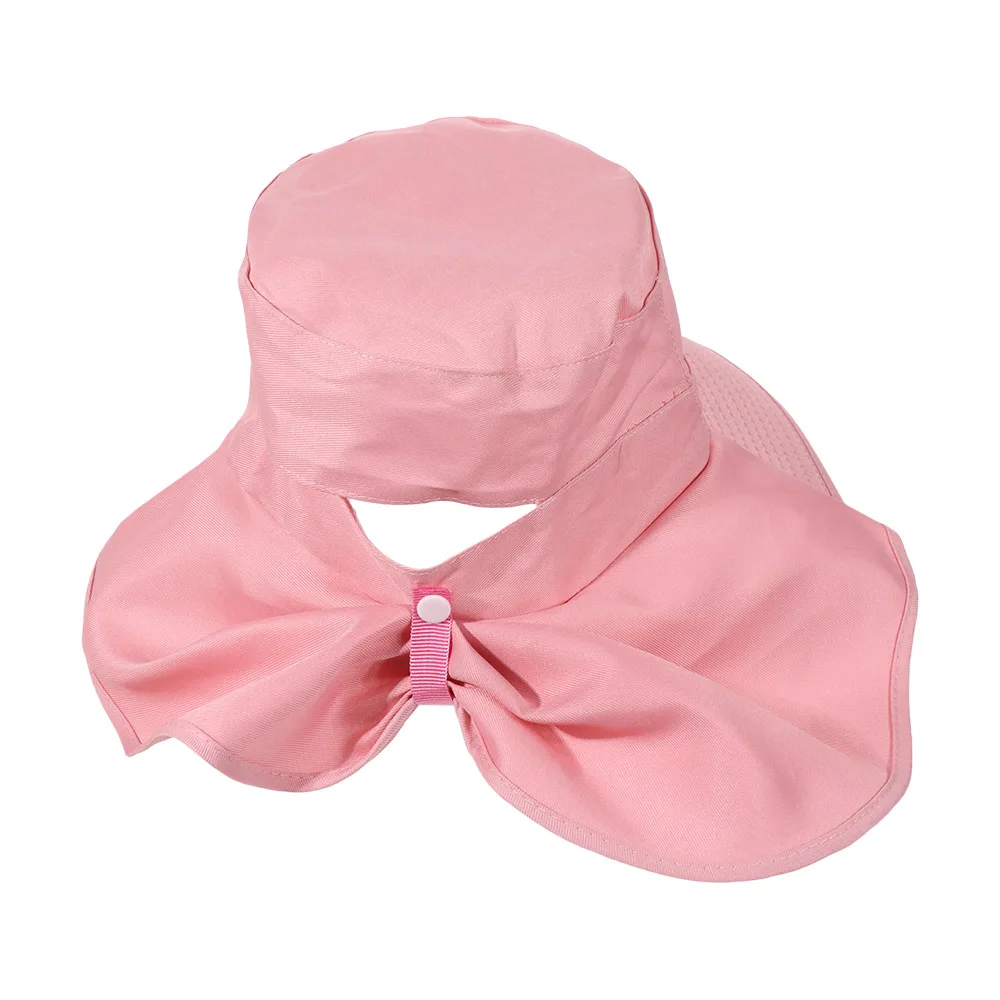 Fashion Korean Style Wide Brim Sun Hat Anti-UV Travel Sun Protection Hat 50+ UPF Outdoor Women Bucket Hats with Neck Cover
Fashion Korean Style Wide Brim Sun Hat Anti-UV Travel Sun Protection Hat 50+ UPF Outdoor Women Bucket Hats with Neck Cover
