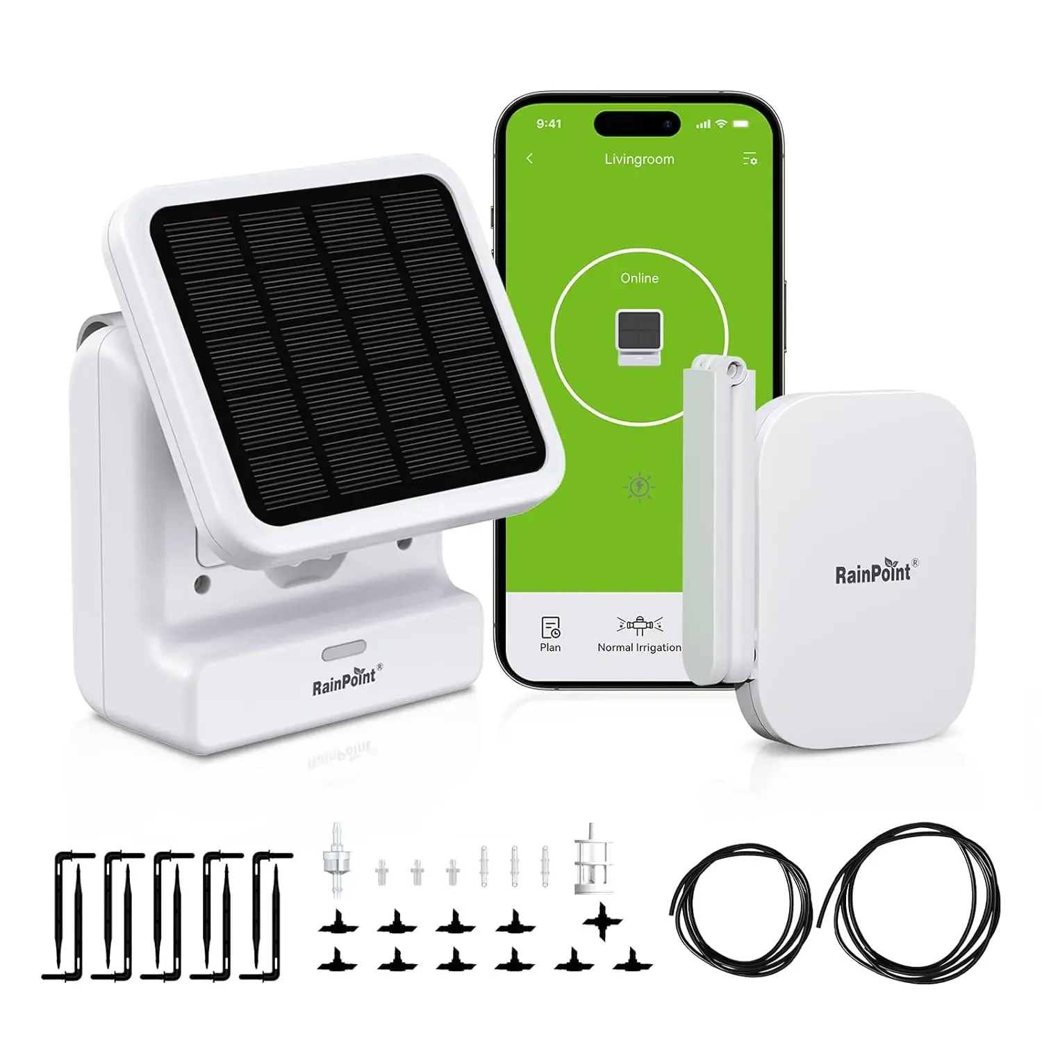 Smart WiFi Solar Auto Plant Watering System For Indoor Outdoor Potted Plants Drip Irrigation Pump Kit For Up To 20 Plants Vacati
Smart WiFi Solar Auto Plant Watering System For Indoor Outdoor Potted Plants Drip Irrigation Pump Kit For Up To 20 Plants Vacati
