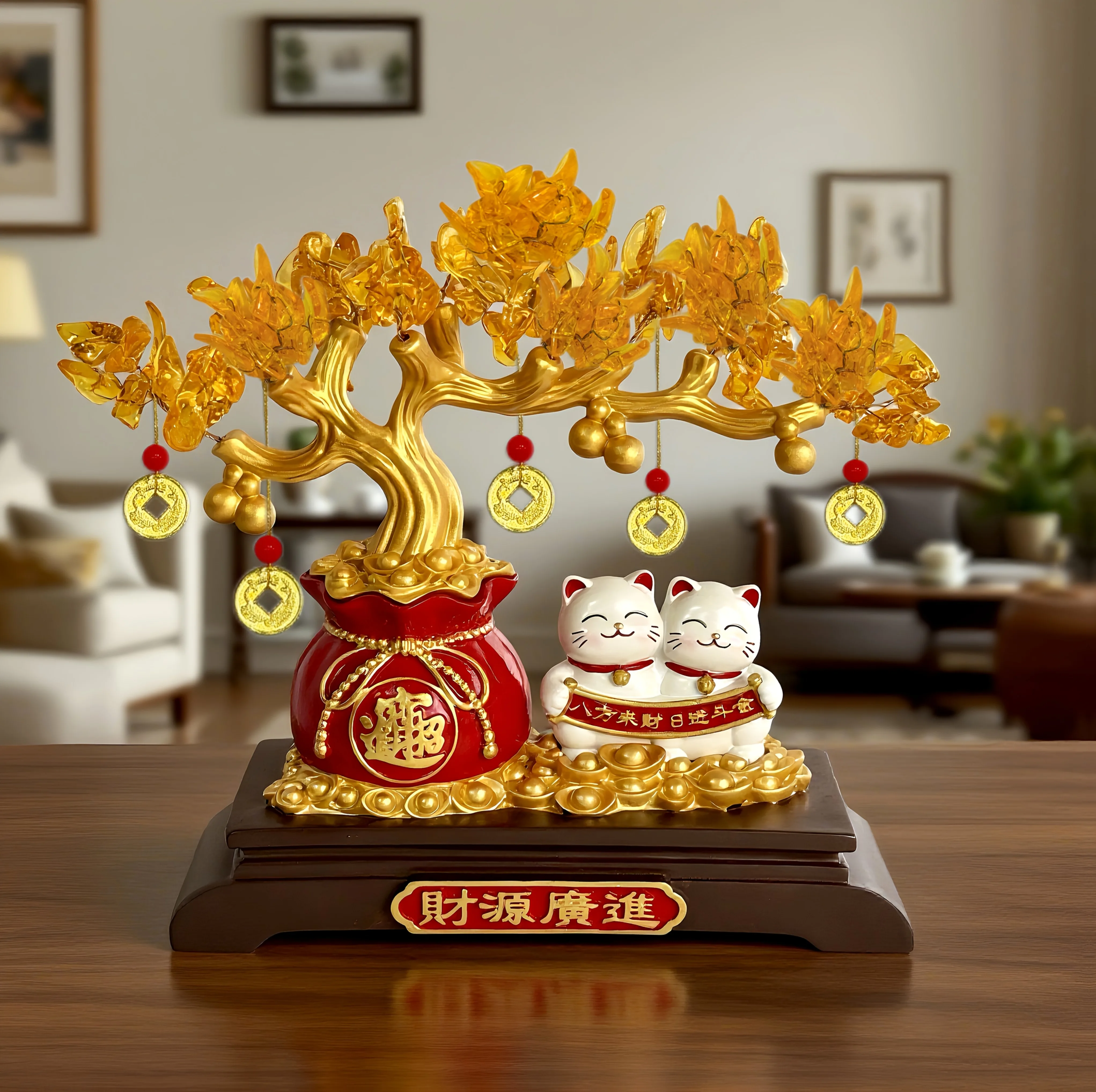 1pc, Wealth-Bringing Cat Figurine for Prosperity and Fortune, High-Quality Decoration for Living Room or Store Counter, Hous
1pc, Wealth-Bringing Cat Figurine for Prosperity and Fortune, High-Quality Decoration for Living Room or Store Counter, Hous