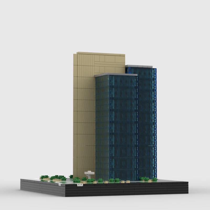 Custom MOC Block Toy skyscraper Chase Building 1:650 scale model 2061pcs Creative holiday gift
Custom MOC Block Toy skyscraper Chase Building 1:650 scale model 2061pcs Creative holiday gift