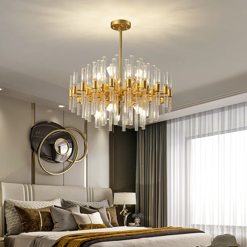 Nordic Crystal Chandelier Bedroom Ceiling Chandelier Living Room Light Dining Room Ceiling Lamp Kitchen Pendant Light Home Decor
Nordic Crystal Chandelier Bedroom Ceiling Chandelier Living Room Light Dining Room Ceiling Lamp Kitchen Pendant Light Home Decor
