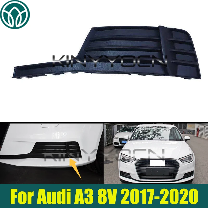 Front Bumper Fog Light Grille Fog Lamp Cover For Audi A3 8V 2017-2020 Fog Lamp Cover Bezel Replacement
Front Bumper Fog Light Grille Fog Lamp Cover For Audi A3 8V 2017-2020 Fog Lamp Cover Bezel Replacement