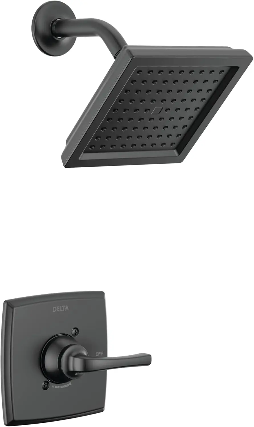 Geist 14 Series Black Shower Faucet, Trim Kit with Single-Spray Matte Black Shower Head, Faucet Set Complete
Geist 14 Series Black Shower Faucet, Trim Kit with Single-Spray Matte Black Shower Head, Faucet Set Complete