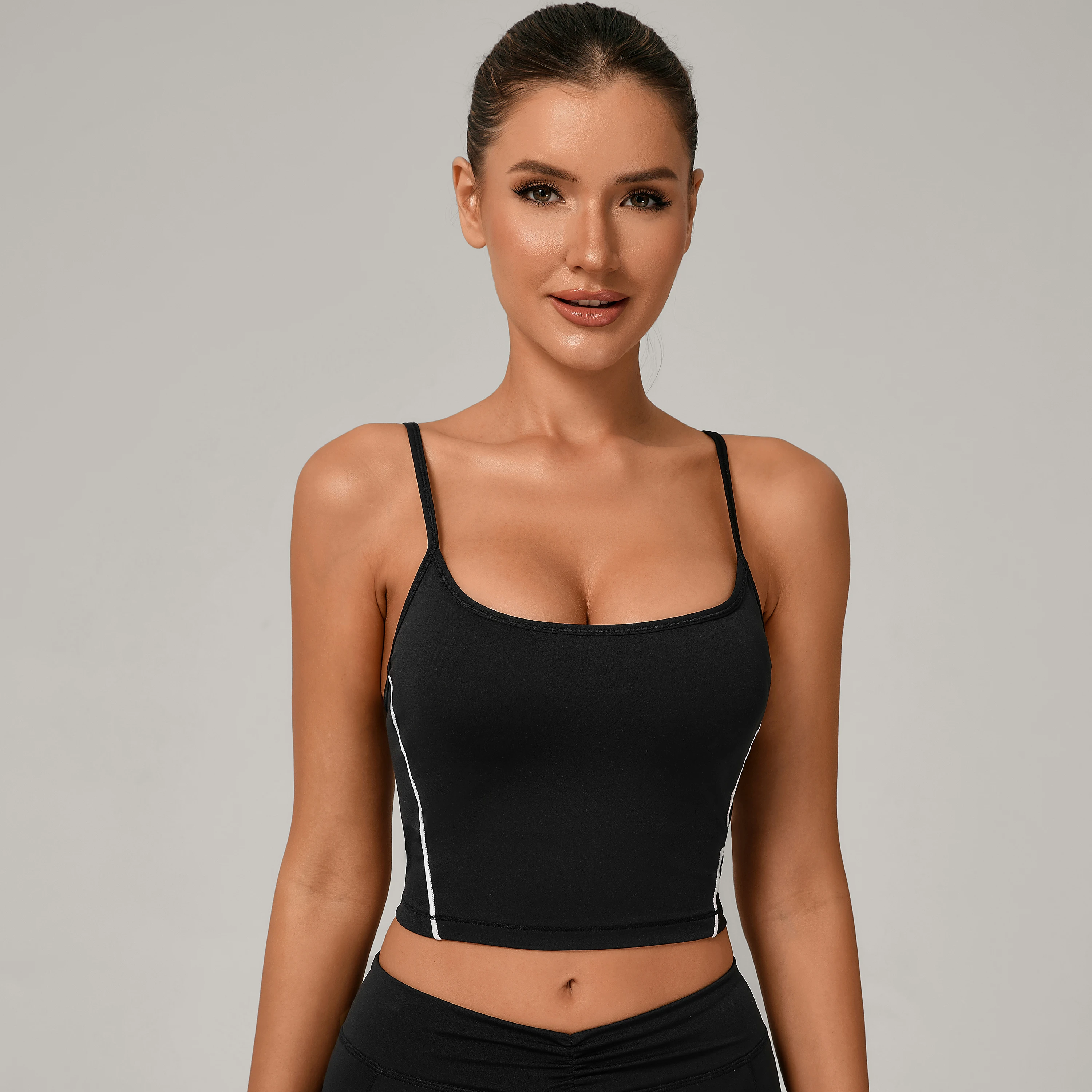 Двухсекционный жилет для йоги, быстросохнущая майка для фитнеса и тренировок, женские противоударные топы для бега, женские мягкие спортивные бюстгальтеры
Двухсекционный жилет для йоги, быстросохнущая майка для фитнеса и тренировок, женские противоударные топы для бега, женские мягкие спортивные бюстгальтеры