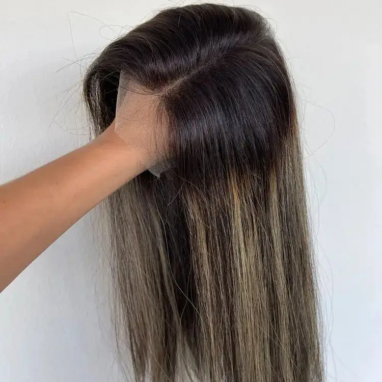 Натуральные прямые роскошные волосы Карамельно-коричневые синтетические парики с кружевом и темными корнями Реалистичный вид Линия волос Повседневный косплей Б/у
Натуральные прямые роскошные волосы Карамельно-коричневые синтетические парики с кружевом и темными корнями Реалистичный вид Линия волос Повседневный косплей Б/у