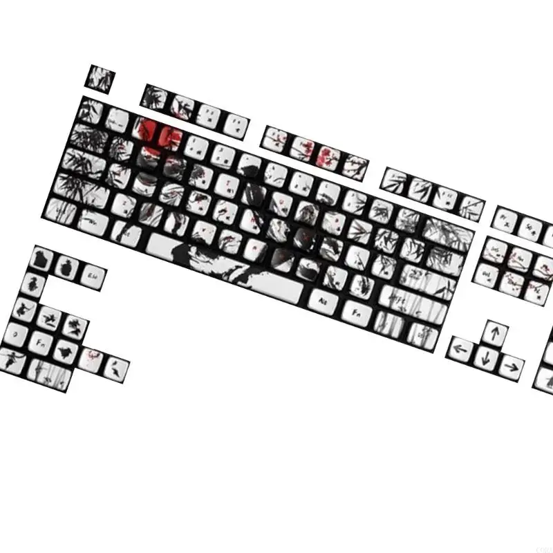CORA 118Key Keyboards Keycaps Set Vintages Puddings Translucent Dye Sublimations Printed PBT for Durability and Night Visible
CORA 118Key Keyboards Keycaps Set Vintages Puddings Translucent Dye Sublimations Printed PBT for Durability and Night Visible