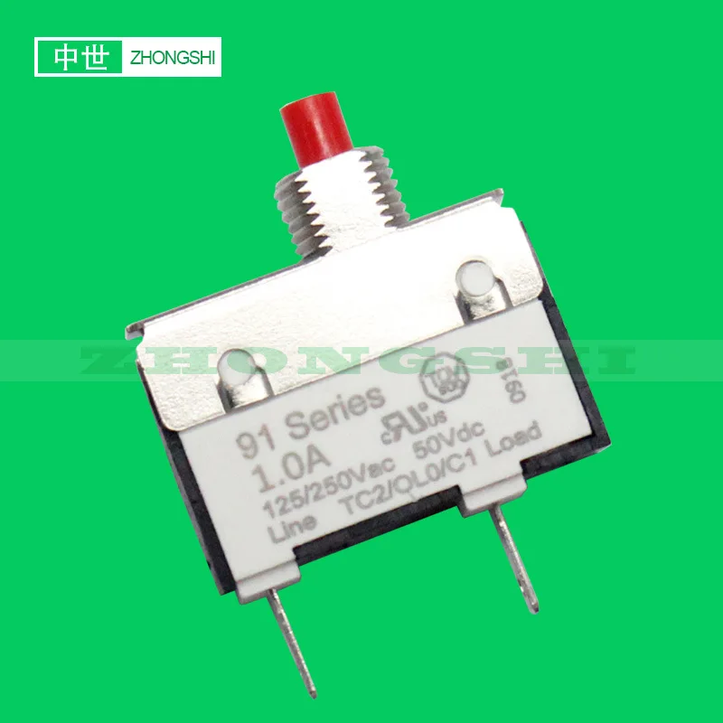 Kuoyuh 91BMSeries Circuit Breaker 0.75A 1A 2.5A 2.3A 3.15A 1.25A 2.75A Manual Reset Thermal Overload Protector 12V 32V DC 250VAC
Kuoyuh 91BMSeries Circuit Breaker 0.75A 1A 2.5A 2.3A 3.15A 1.25A 2.75A Manual Reset Thermal Overload Protector 12V 32V DC 250VAC