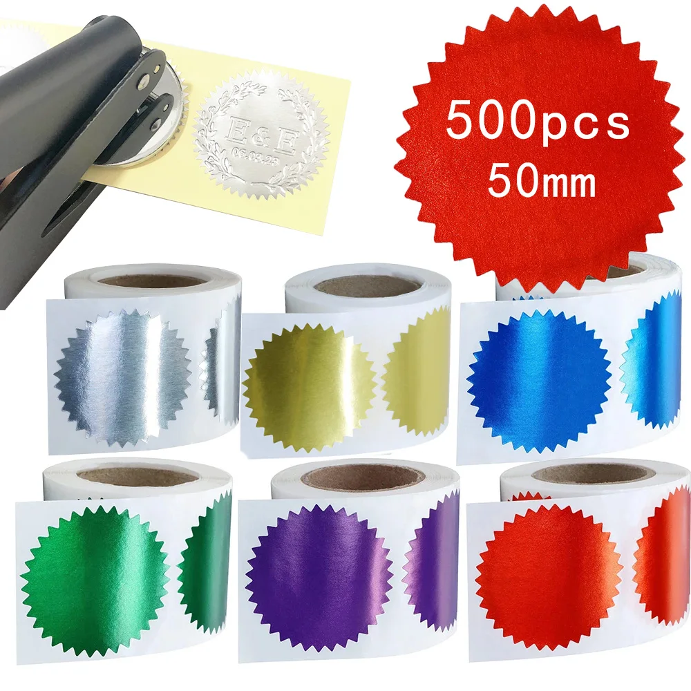 500pcs Embossed Sticker Embossed Steel Stamp Gear Stickers Label Certificate Seals Mark Self-adhesive Gift Box Packaging Decora
500pcs Embossed Sticker Embossed Steel Stamp Gear Stickers Label Certificate Seals Mark Self-adhesive Gift Box Packaging Decora