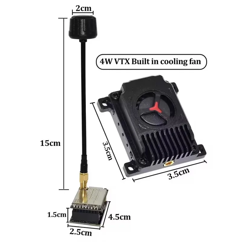 Модуль FPV VTX/VRX 3,3 ГГц, высокомощный 16-канальный аналоговый сверхстабильный видеопередача, покрытие сигнала дальнего действия для гоночных дронов FPV
Модуль FPV VTX/VRX 3,3 ГГц, высокомощный 16-канальный аналоговый сверхстабильный видеопередача, покрытие сигнала дальнего действия для гоночных дронов FPV