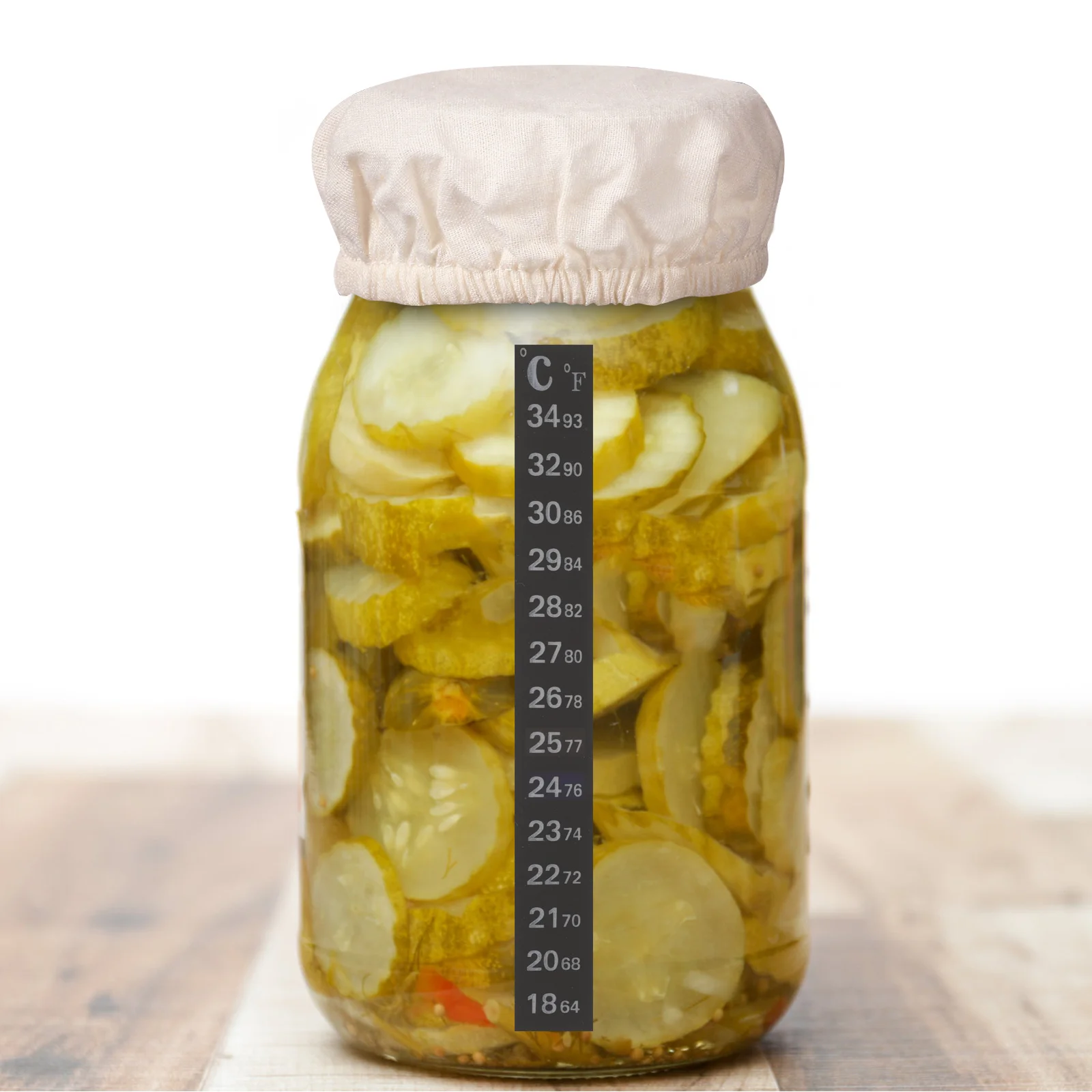 1Set Sourdough Starter Jar Accessories Set Breathable Cloth Cover Temperature Monitoring Sticker Date Marking for Baking
1Set Sourdough Starter Jar Accessories Set Breathable Cloth Cover Temperature Monitoring Sticker Date Marking for Baking