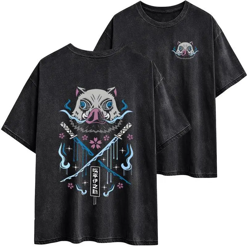 Anime Demon Slayer Hashibira Inosuke T-Shirt Street Cool Y2K High Quality Crew Neck T-Shirt Top Men Clothing Oversized Gifts
Anime Demon Slayer Hashibira Inosuke T-Shirt Street Cool Y2K High Quality Crew Neck T-Shirt Top Men Clothing Oversized Gifts