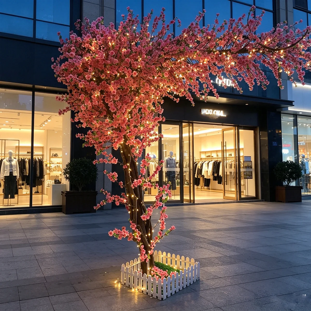 Large Simulation Cherry Blossom Tree Peach Wishing Tree Fake Silk Flower for Office Bedroom Living Room Wedding Decor
Large Simulation Cherry Blossom Tree Peach Wishing Tree Fake Silk Flower for Office Bedroom Living Room Wedding Decor