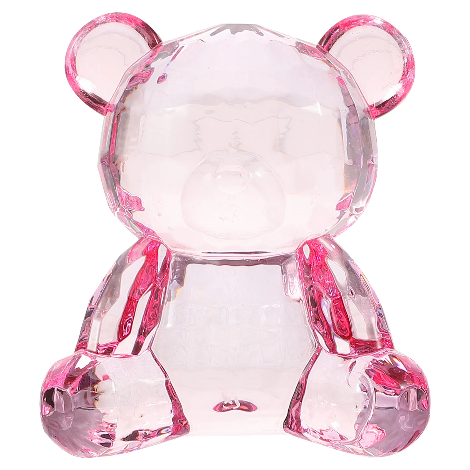 Clear Acrylic Bear Figurine Small Blue Statue Decorative Garden Ornament Adorable Toy Home Windchime Charm
Clear Acrylic Bear Figurine Small Blue Statue Decorative Garden Ornament Adorable Toy Home Windchime Charm