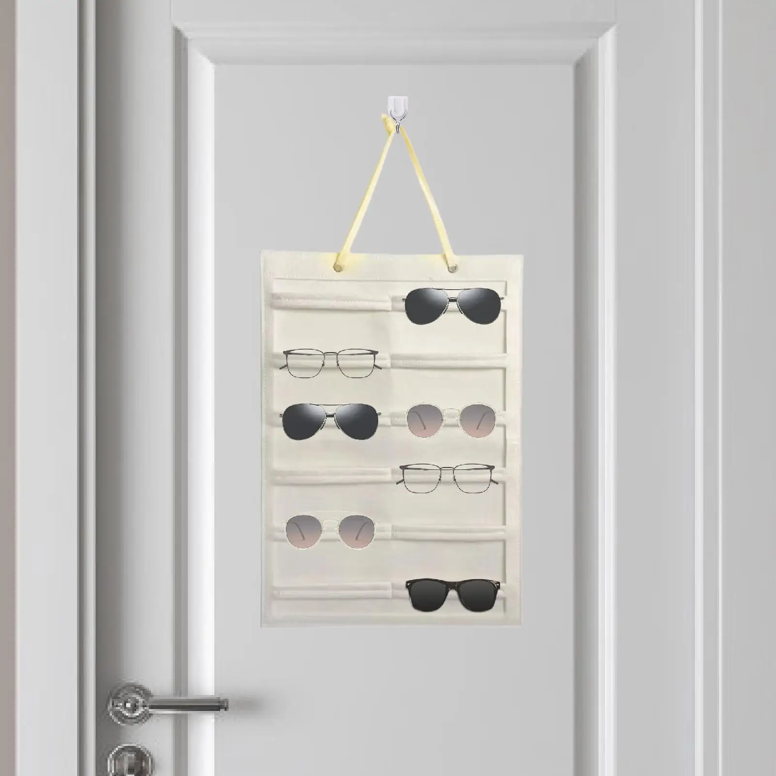 Hanging Eyeglasses Storage Holder Sunglasses Organizer Wall Eyewear Display for Home Decor Women Girls Travel Bedroom Studio
Hanging Eyeglasses Storage Holder Sunglasses Organizer Wall Eyewear Display for Home Decor Women Girls Travel Bedroom Studio