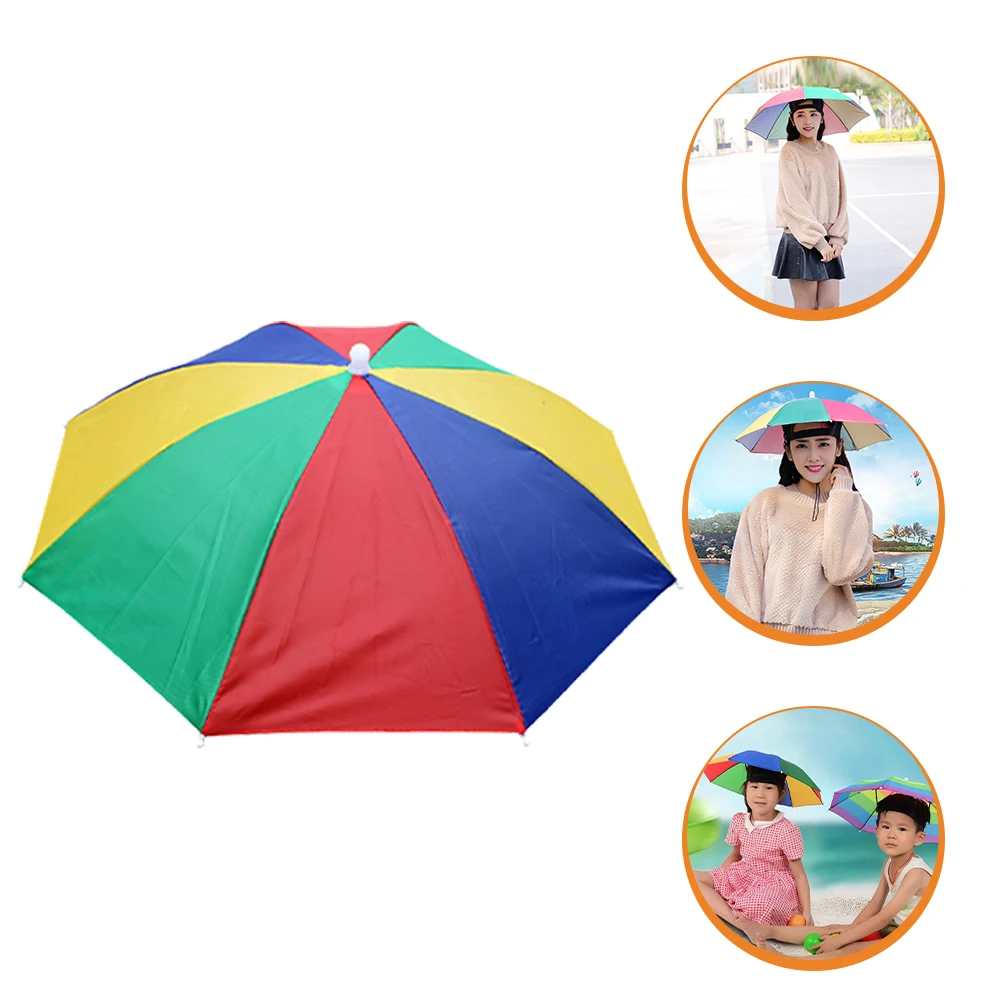 Head Mounted Umbrella Hat Adult Kids Beach Camping Waterproof Windproof Fishing Outdoor Travel Gardening Farming Lightweight
Head Mounted Umbrella Hat Adult Kids Beach Camping Waterproof Windproof Fishing Outdoor Travel Gardening Farming Lightweight