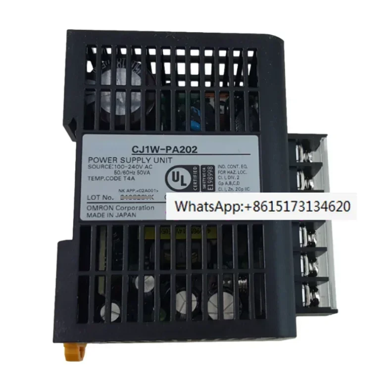 Authentic Original CJ1W-PA202 Switching Power Supply
Authentic Original CJ1W-PA202 Switching Power Supply