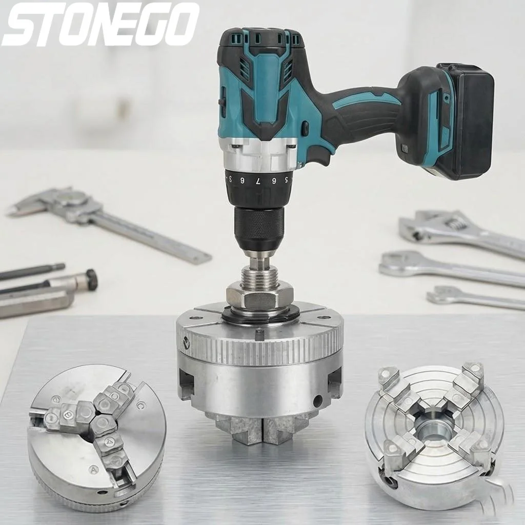High Precision Self Centering Drill Chuck 3 Jaw 4 Jaw M12 x 1 mm Heavy Duty Tool for Electric Lathe Drilling
High Precision Self Centering Drill Chuck 3 Jaw 4 Jaw M12 x 1 mm Heavy Duty Tool for Electric Lathe Drilling