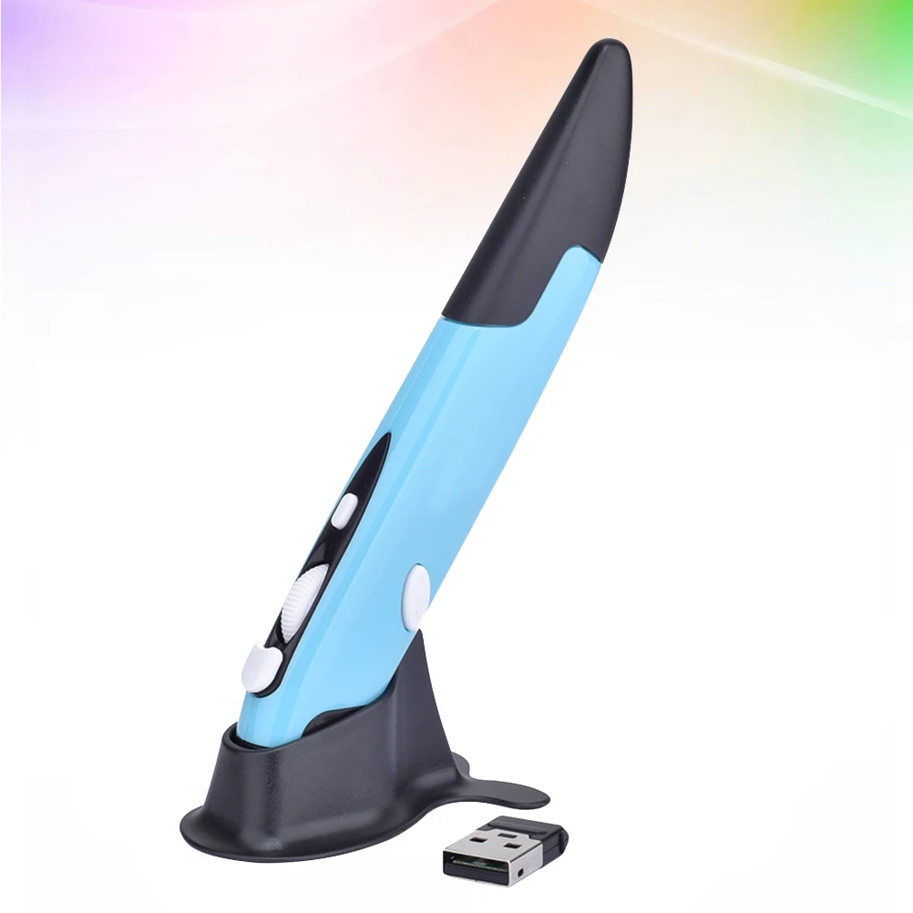 2.4g Wireless Pen Mouse Blue 4 Keys Ergonomic Design for Laptop Pc Tablet Portable Comfortable Use Pen Mouse
2.4g Wireless Pen Mouse Blue 4 Keys Ergonomic Design for Laptop Pc Tablet Portable Comfortable Use Pen Mouse