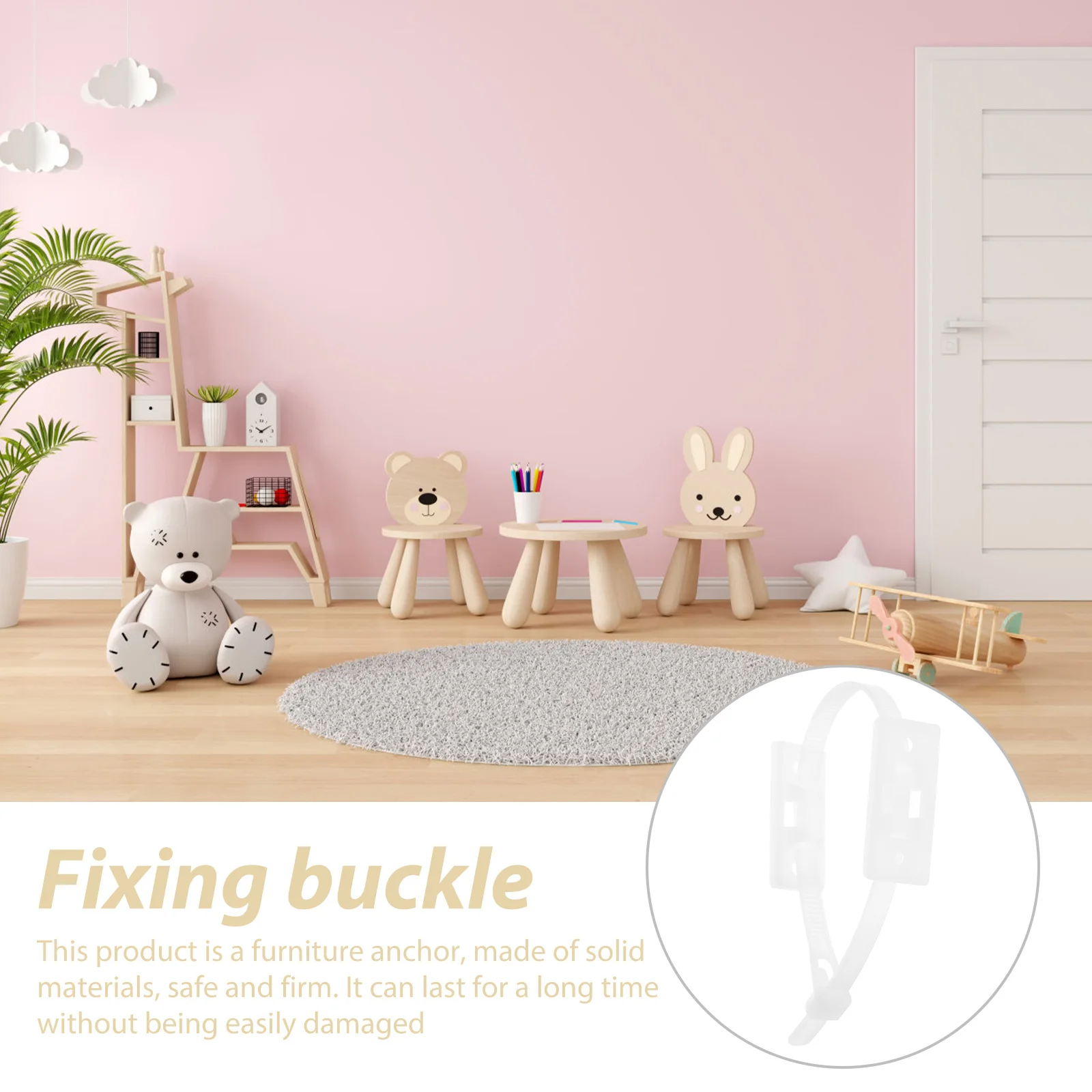 10Pcs Furniture Proofing Safety Strap Wall Anchor Dresser Cabinet Anti Tip Protection Furniture Anchors 
10Pcs Furniture Proofing Safety Strap Wall Anchor Dresser Cabinet Anti Tip Protection Furniture Anchors