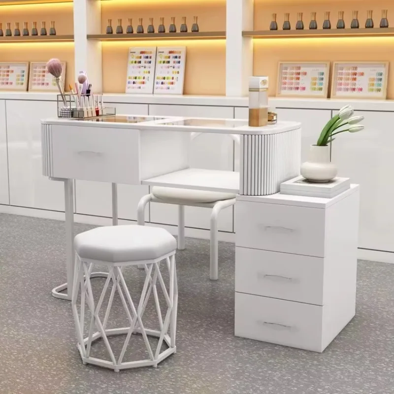 White Hot Sale Nail Table for Beauty Salon Durable Beauty Nail Equipment Manicure Table
White Hot Sale Nail Table for Beauty Salon Durable Beauty Nail Equipment Manicure Table