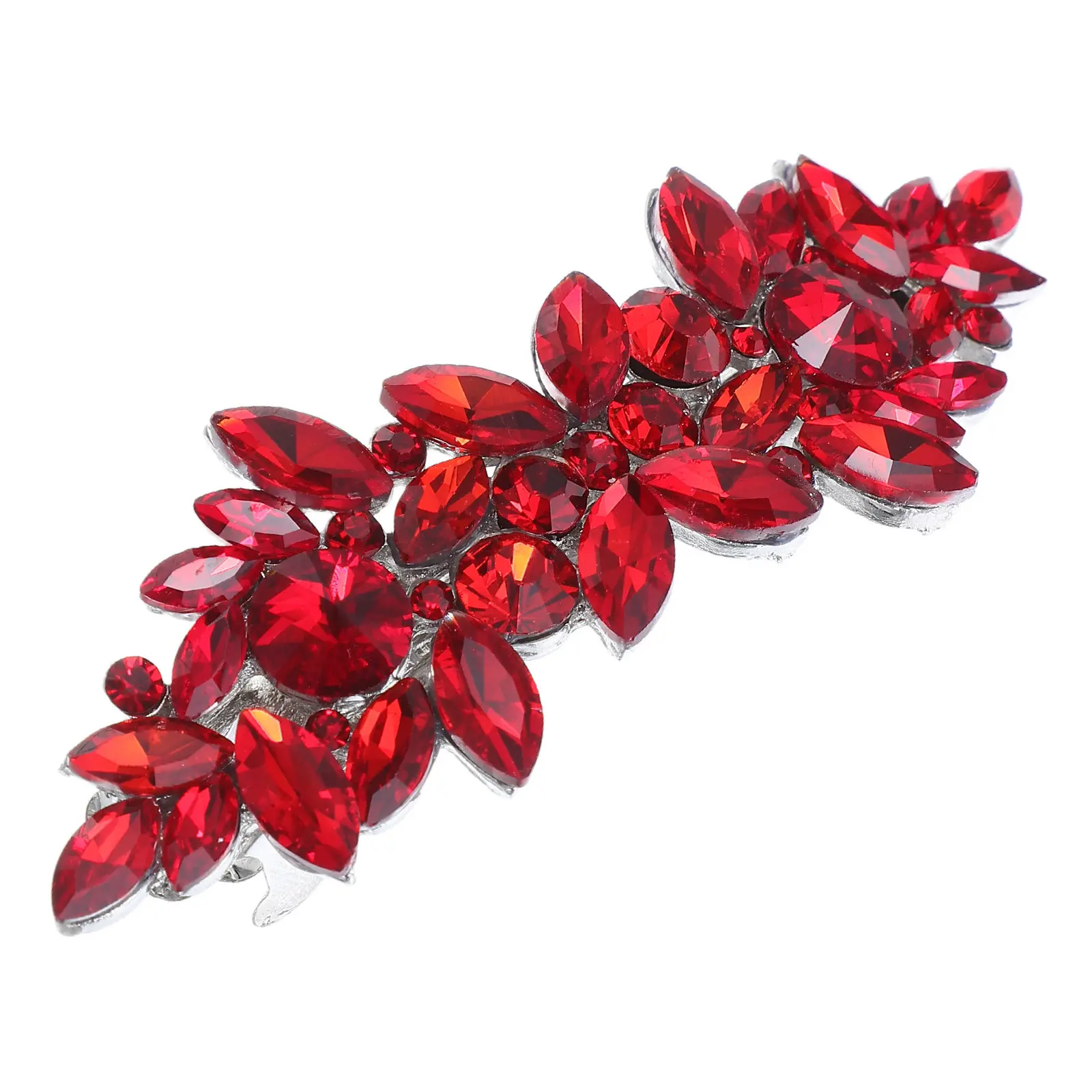 Элегантная красная заколка для волос со стразами для невесты на свадьбу, сверкающий аксессуар для волос из сплава с кристаллами, женские свадебные заколки
Элегантная красная заколка для волос со стразами для невесты на свадьбу, сверкающий аксессуар для волос из сплава с кристаллами, женские свадебные заколки