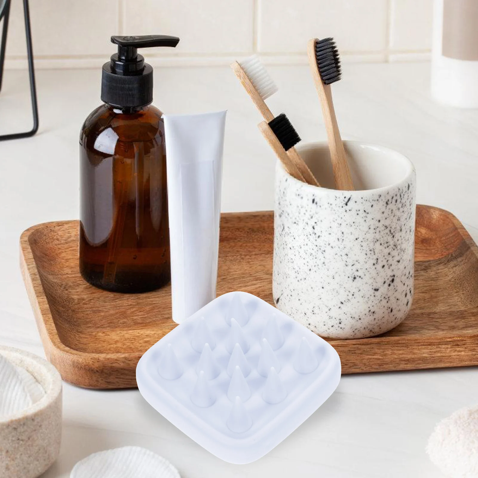 Exfoliant Silicone Shampoo Brush Hair Massage Head Scrubber for Washing Scalp Massager
Exfoliant Silicone Shampoo Brush Hair Massage Head Scrubber for Washing Scalp Massager