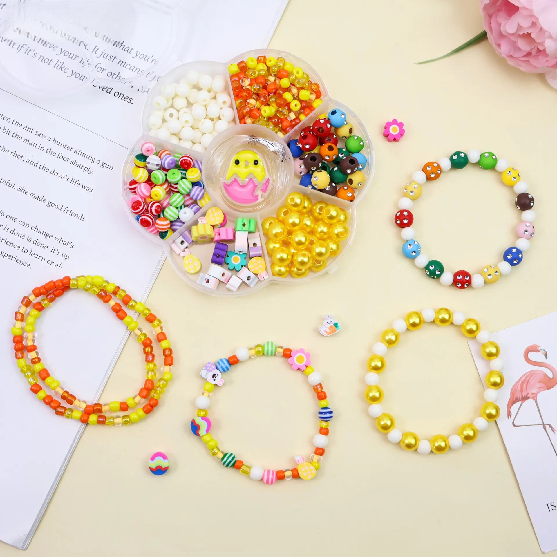 DIY Bracelet Making Kit Mixed Beads Charms Jewelry Making Accessories Set Handmade Necklace Earring Craft Supplies Whole Box Pac
DIY Bracelet Making Kit Mixed Beads Charms Jewelry Making Accessories Set Handmade Necklace Earring Craft Supplies Whole Box Pac