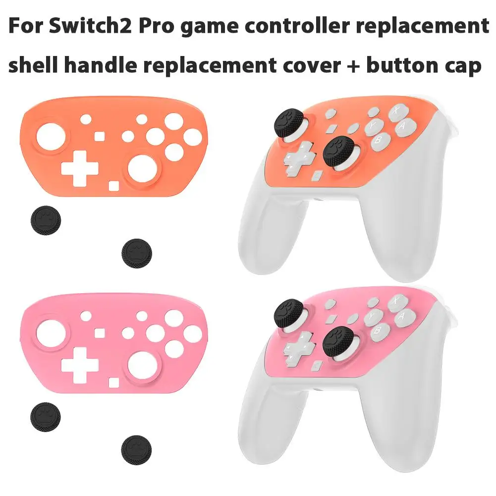 For Switch2 Pro Game Controller Replacement Shell Controller Replacement Cover + Button Cap For Switch2 Pro Case Accessorie P7C0
For Switch2 Pro Game Controller Replacement Shell Controller Replacement Cover + Button Cap For Switch2 Pro Case Accessorie P7C0