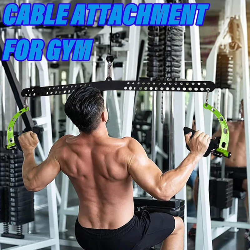 Multi-Grip Gym Pulley Handle - Strength Training Bar for Bicep & Tricep Workouts
Multi-Grip Gym Pulley Handle - Strength Training Bar for Bicep & Tricep Workouts