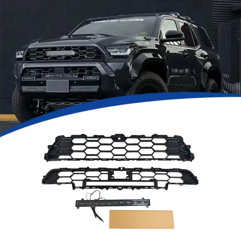For 2024-2026 Toyota 4Runner TRD Style Racing Grille Body Kit ABS Plastic Gloss Black
For 2024-2026 Toyota 4Runner TRD Style Racing Grille Body Kit ABS Plastic Gloss Black