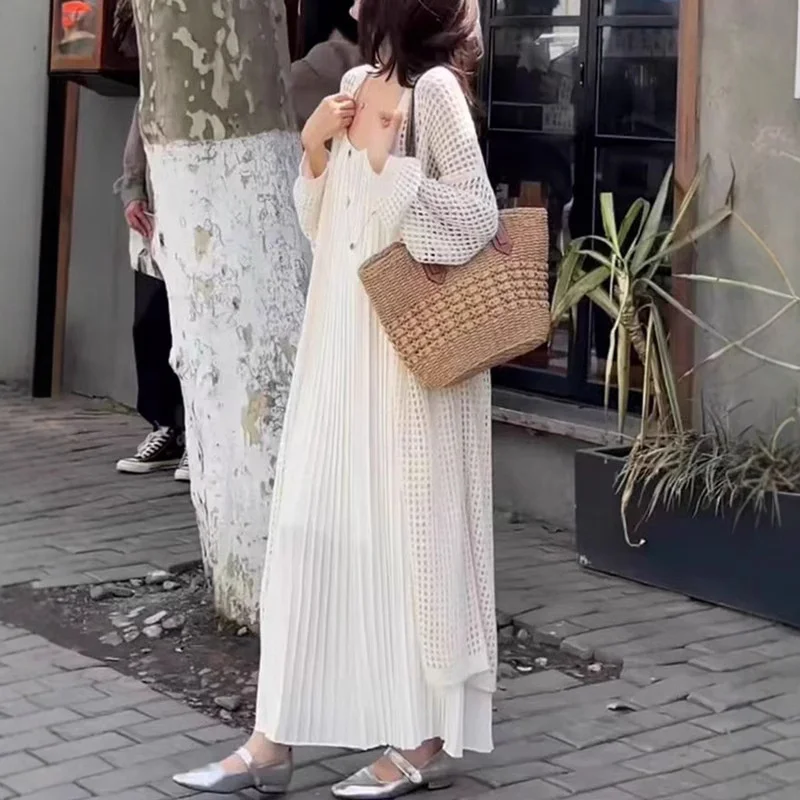 Женские удлиненные кардиганы на весну с рюшами, пуговицами, асимметричной фактурой, имитацией двухслойности, шикарные, приталенные, свободного кроя
Женские удлиненные кардиганы на весну с рюшами, пуговицами, асимметричной фактурой, имитацией двухслойности, шикарные, приталенные, свободного кроя