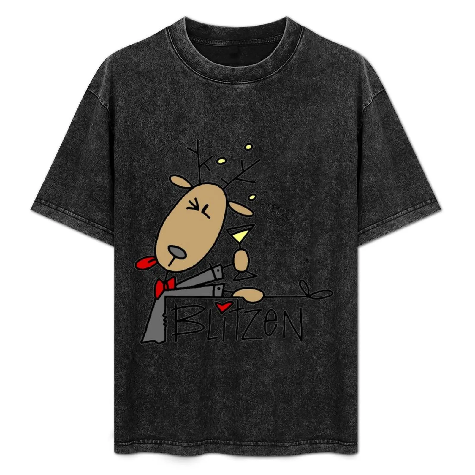 Blitzen Reindeer Christmas Holiday T-Shirt Creative Graphic Tee Shirt
Blitzen Reindeer Christmas Holiday T-Shirt Creative Graphic Tee Shirt