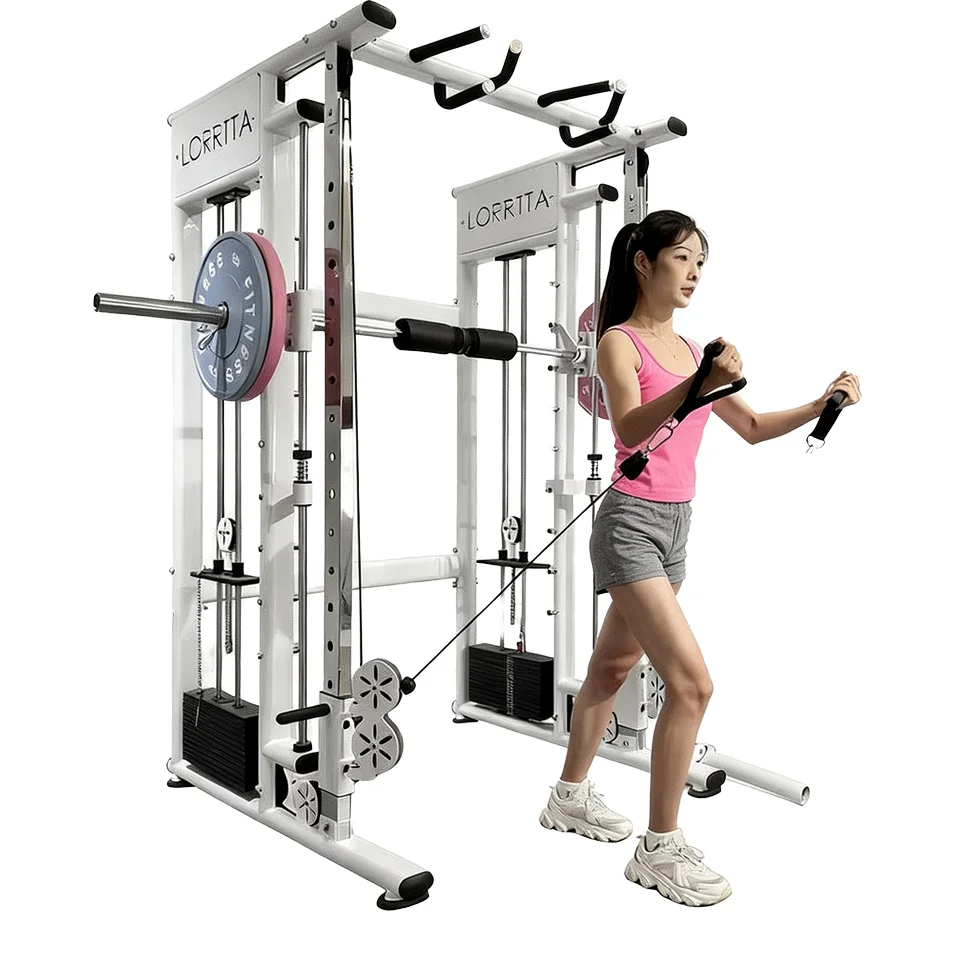 Factory Supply Commercial Grade Smith Steel Home Gym Comprehensive Training Equipment Multi-Functional Trainer Smith Machine
Factory Supply Commercial Grade Smith Steel Home Gym Comprehensive Training Equipment Multi-Functional Trainer Smith Machine