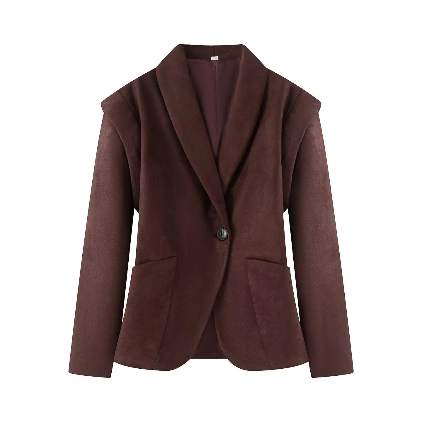 YYAHAHAS 2025 Autumn New Women Faux Suede Blazer Vintage Notched Lapel Shoulder Pad Belted Waist Office Lady Jacket
YYAHAHAS 2025 Autumn New Women Faux Suede Blazer Vintage Notched Lapel Shoulder Pad Belted Waist Office Lady Jacket