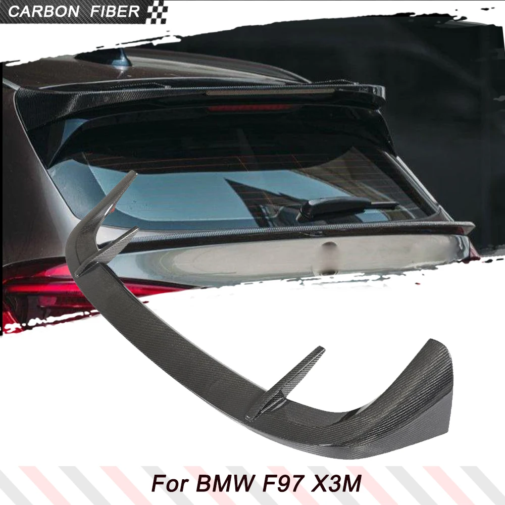 Carbon Fiber Rear Roof Racing Spoiler Wing For BMW X3M F97 2022 2023 Car Rear Trunk Boot Lid Roof Window Wing No for Base M Pack
Carbon Fiber Rear Roof Racing Spoiler Wing For BMW X3M F97 2022 2023 Car Rear Trunk Boot Lid Roof Window Wing No for Base M Pack