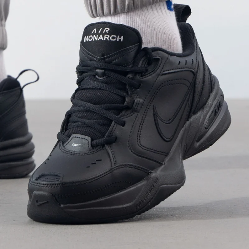 Nike Men's Air Monarch IV Black Triple Black Dad Shoes Running Sneakers 415445-001
Nike Men's Air Monarch IV Black Triple Black Dad Shoes Running Sneakers 415445-001
